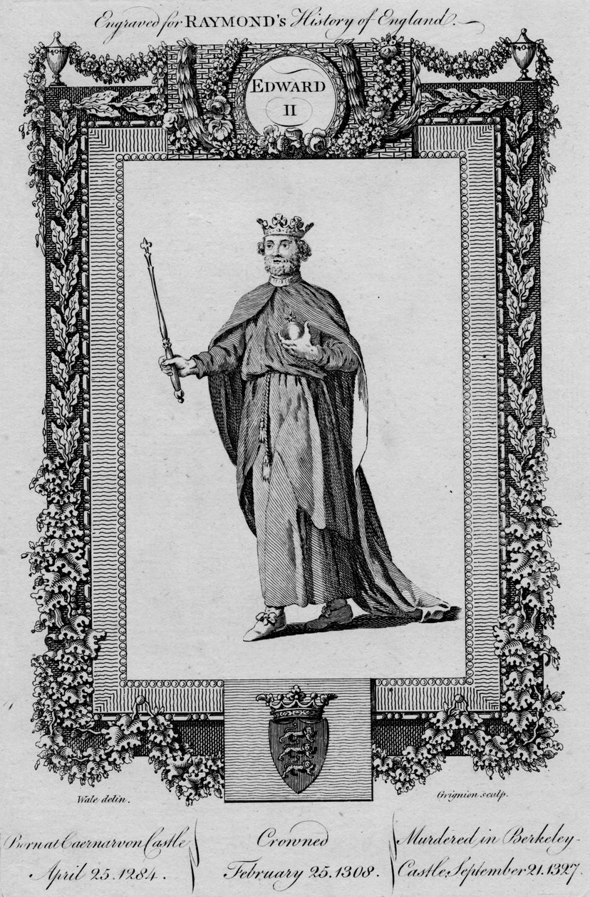 Edward II, ca. 1787 von Unbekannt