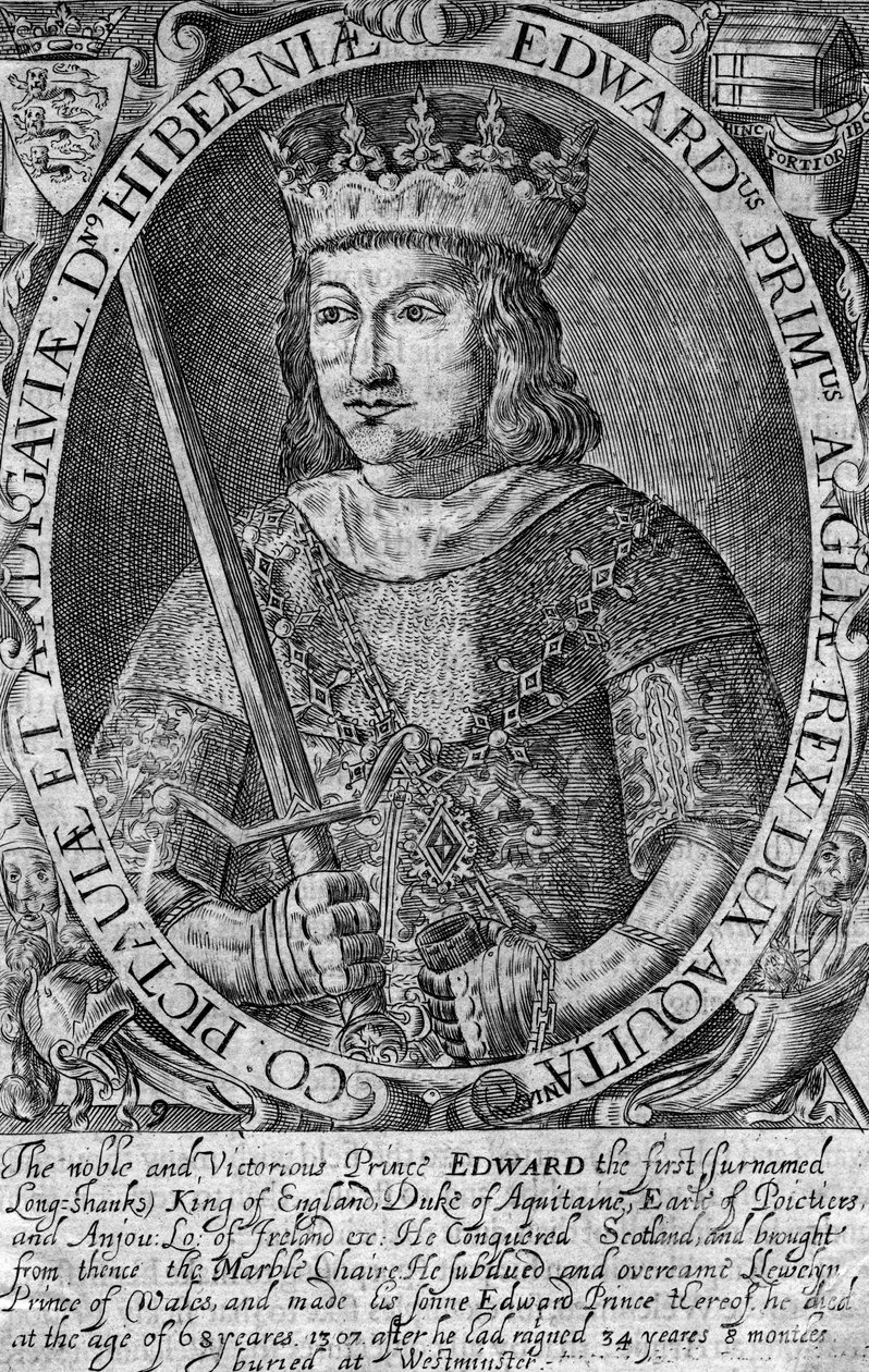Eduard I., König von England von Unbekannt