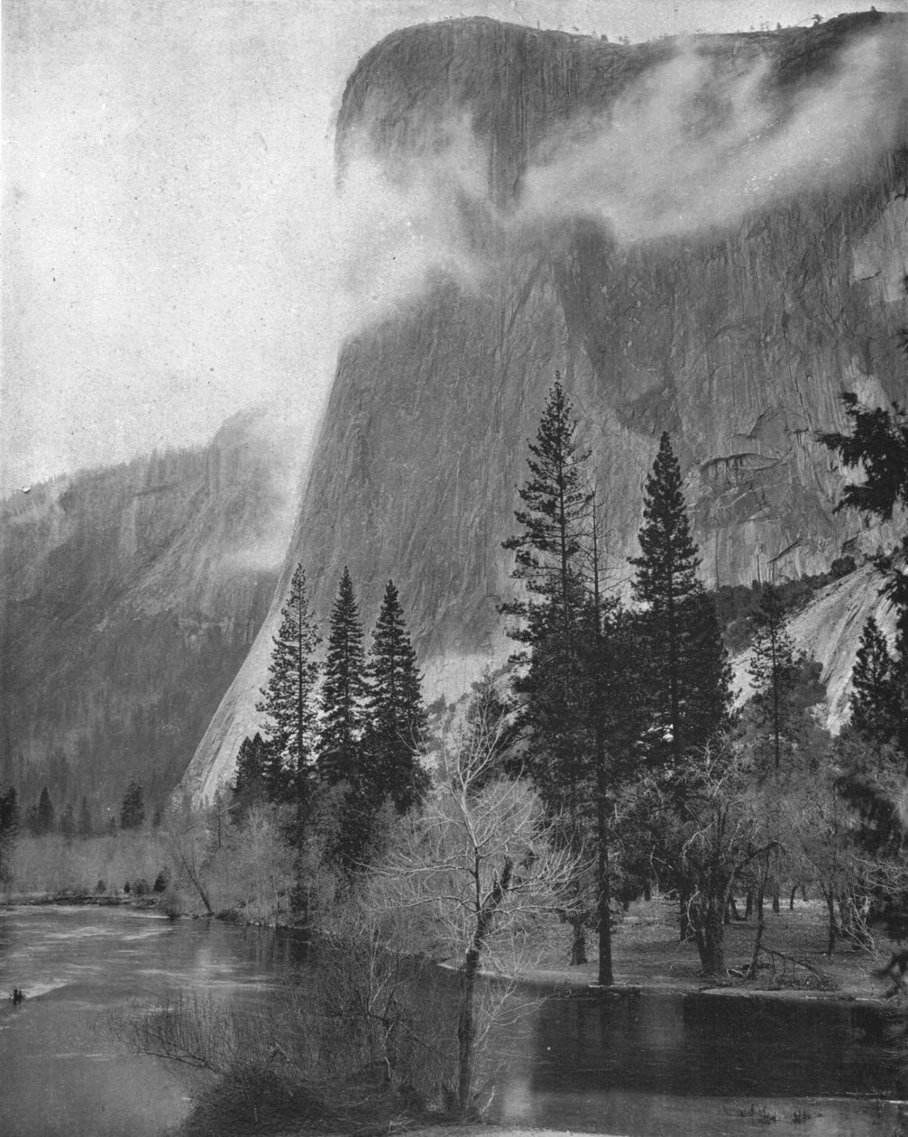 El Capitan, Yosemite, Kalifornien, USA, ca. 1900 von Unbekannt