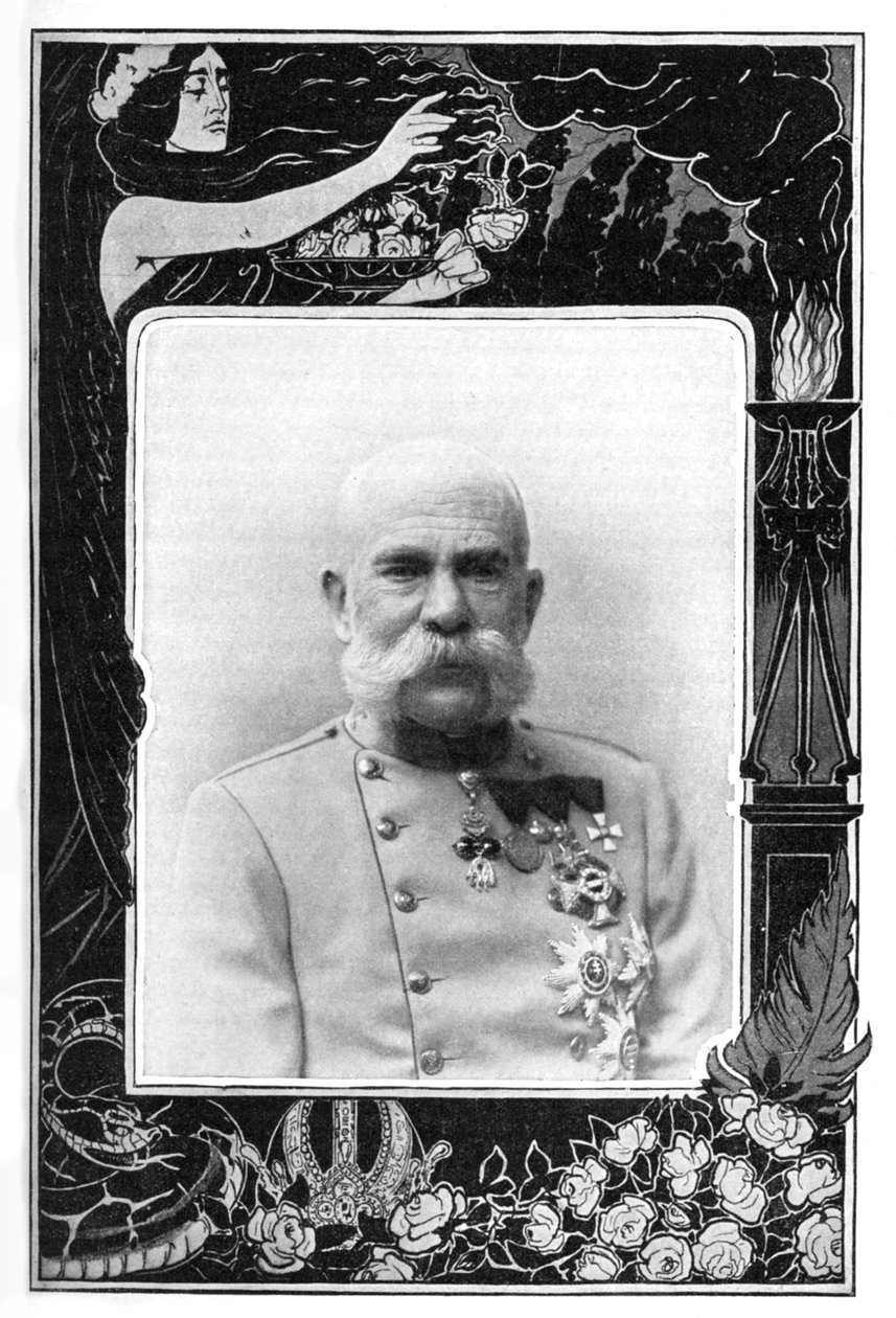 Kaiser Franz Josef I. von Österreich, 1900 von Unbekannt