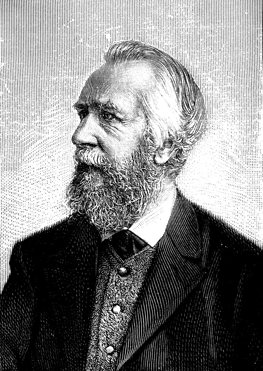 Ernst Haeckel 1834-1919, deutscher Zoologe und Evolutionist von Unbekannt