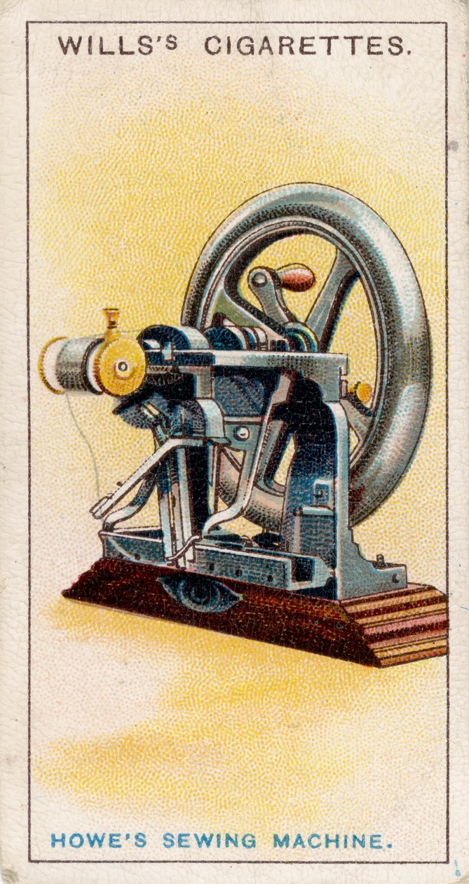 Erste Nähmaschine mit Kettenstich, [1915] von Unbekannt