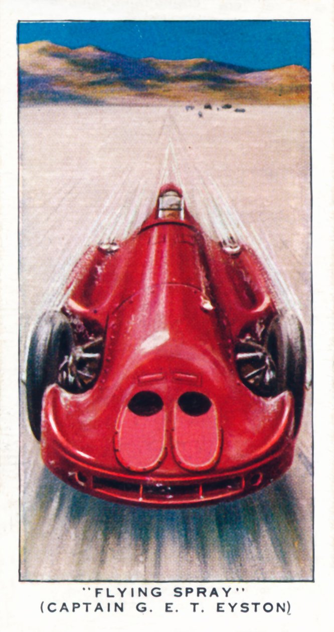 Flying Spray Kapitän G. E. T. Eyston, 1938 von Unbekannt