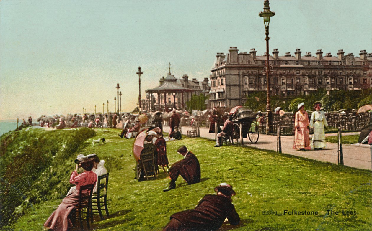 Folkestone. The Lees, spätes 19. - frühes 20. Jahrhundert von Unbekannt