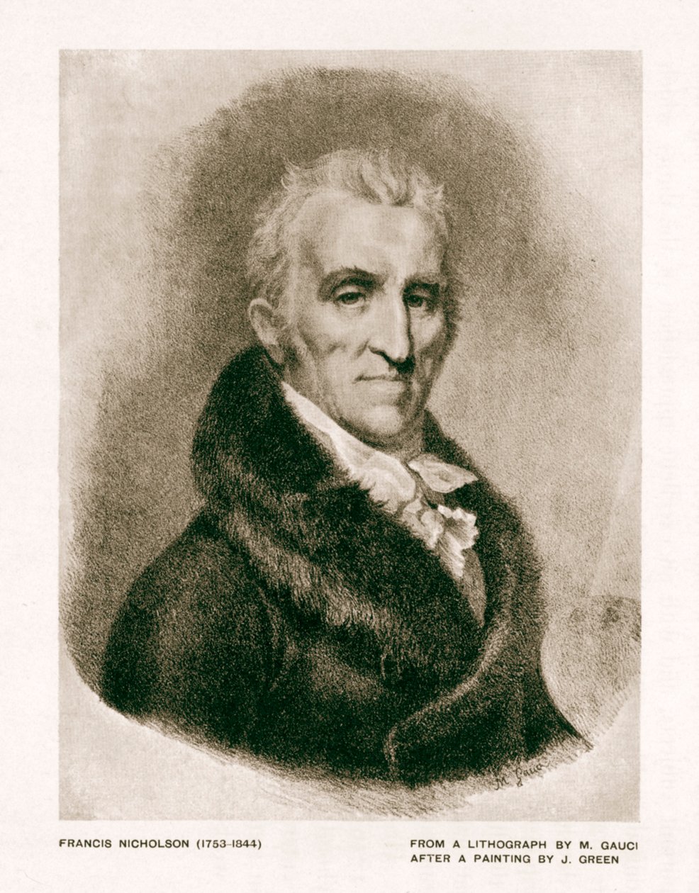 Francis Nicholson 1753-1844, ca. 1900 von Unbekannt