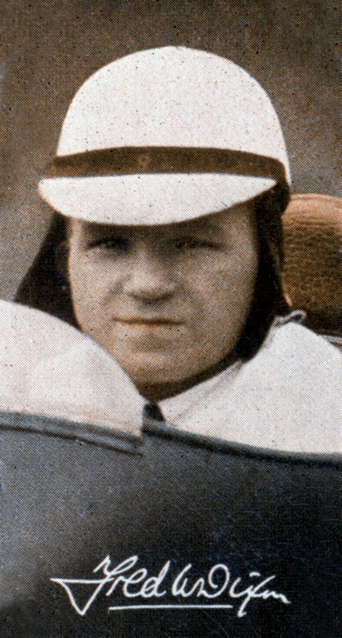 Fred Dixon, englischer Motorradrennfahrer, 1935 von Unbekannt