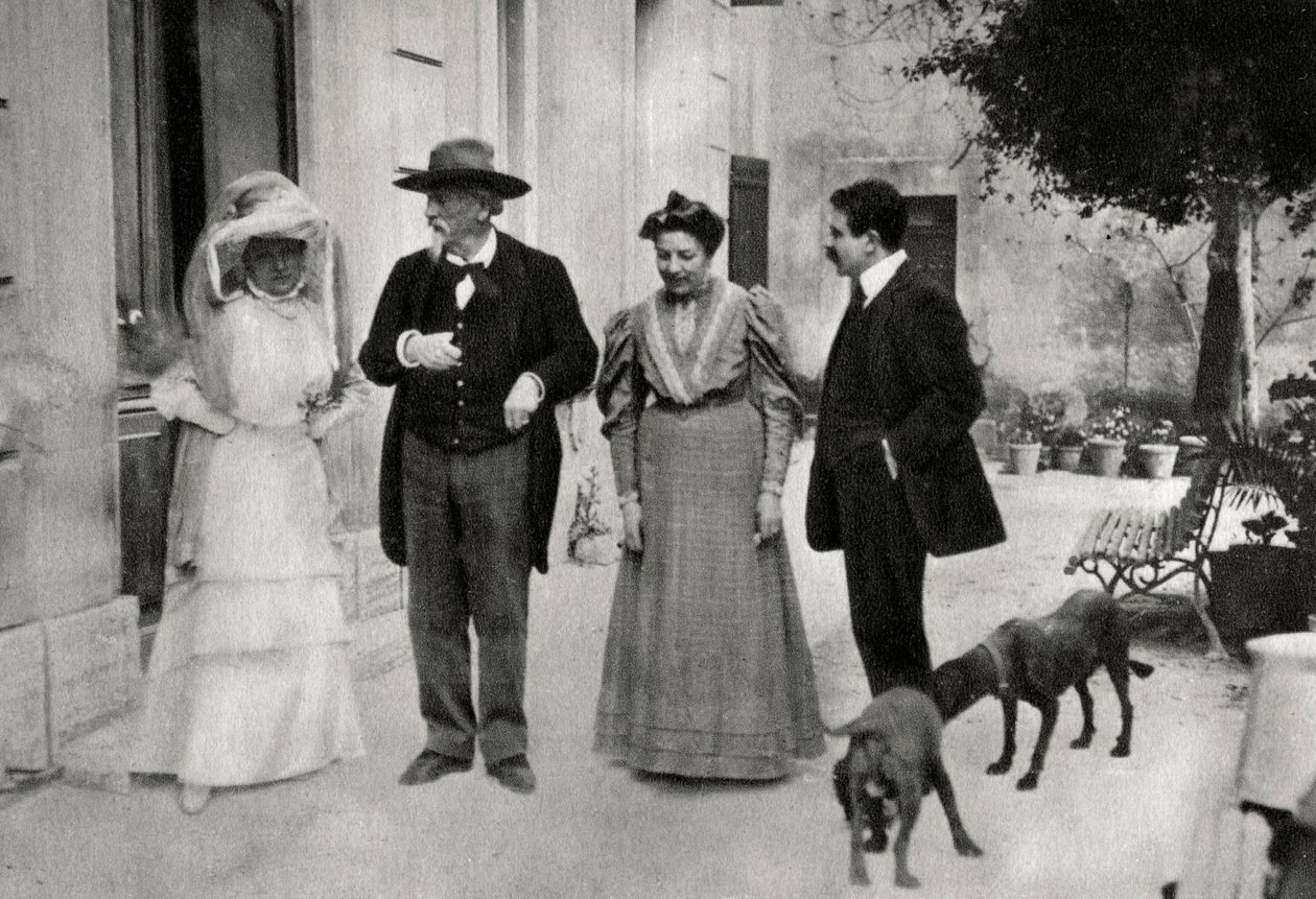 Frédéric Mistral, französischer Schriftsteller, 1906 von Unbekannt