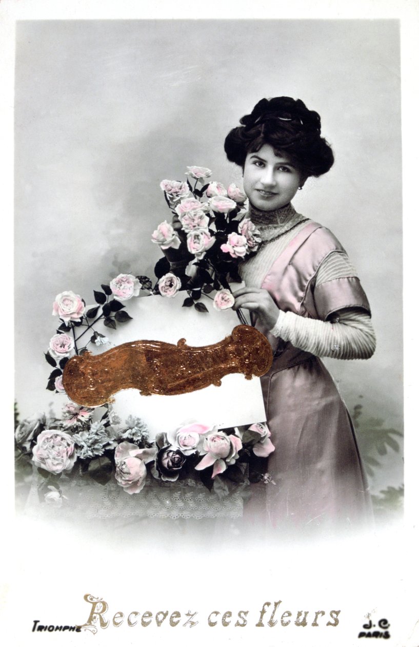 Französische Postkarte, um 1900 von Unbekannt