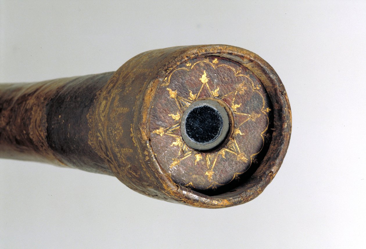 Galileos Teleskop, 1610 von Unbekannt