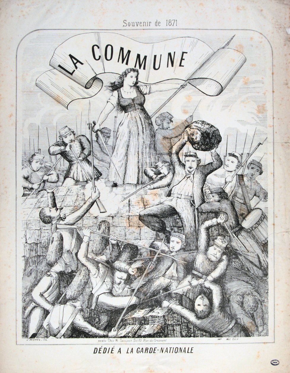 Garde Nationale, Pariser Kommune von Unbekannt