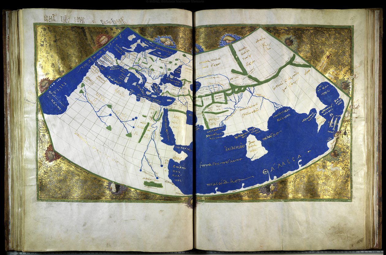 Geographia von Ptolemäus, ca. 1454 von Unbekannt