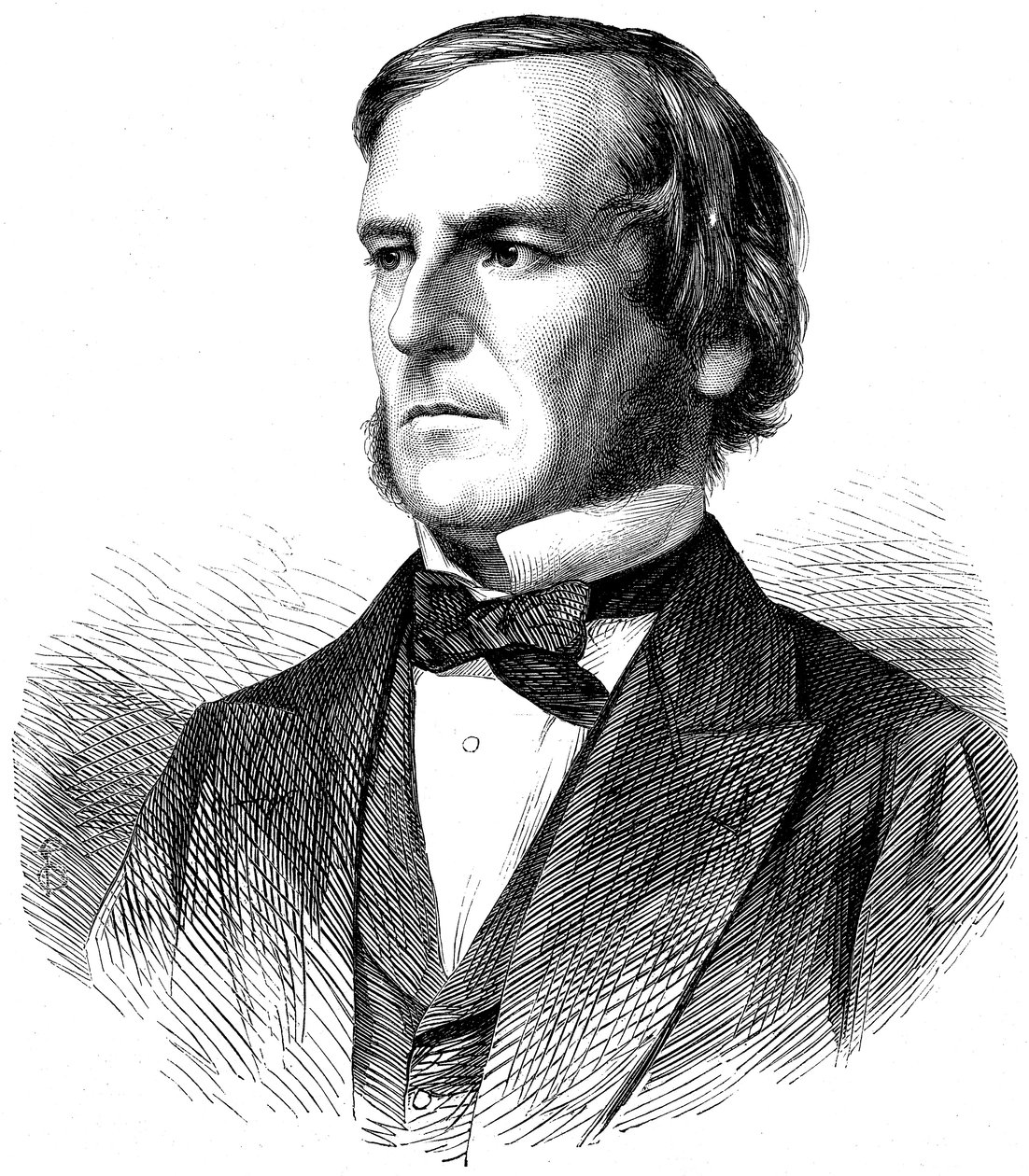 George Boole, englischer Mathematiker und Logiker, 1865 von Unbekannt