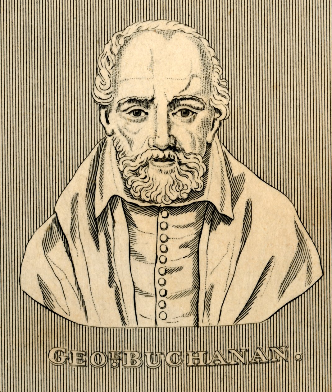 George Buchanan, 1506-1582 von Unbekannt
