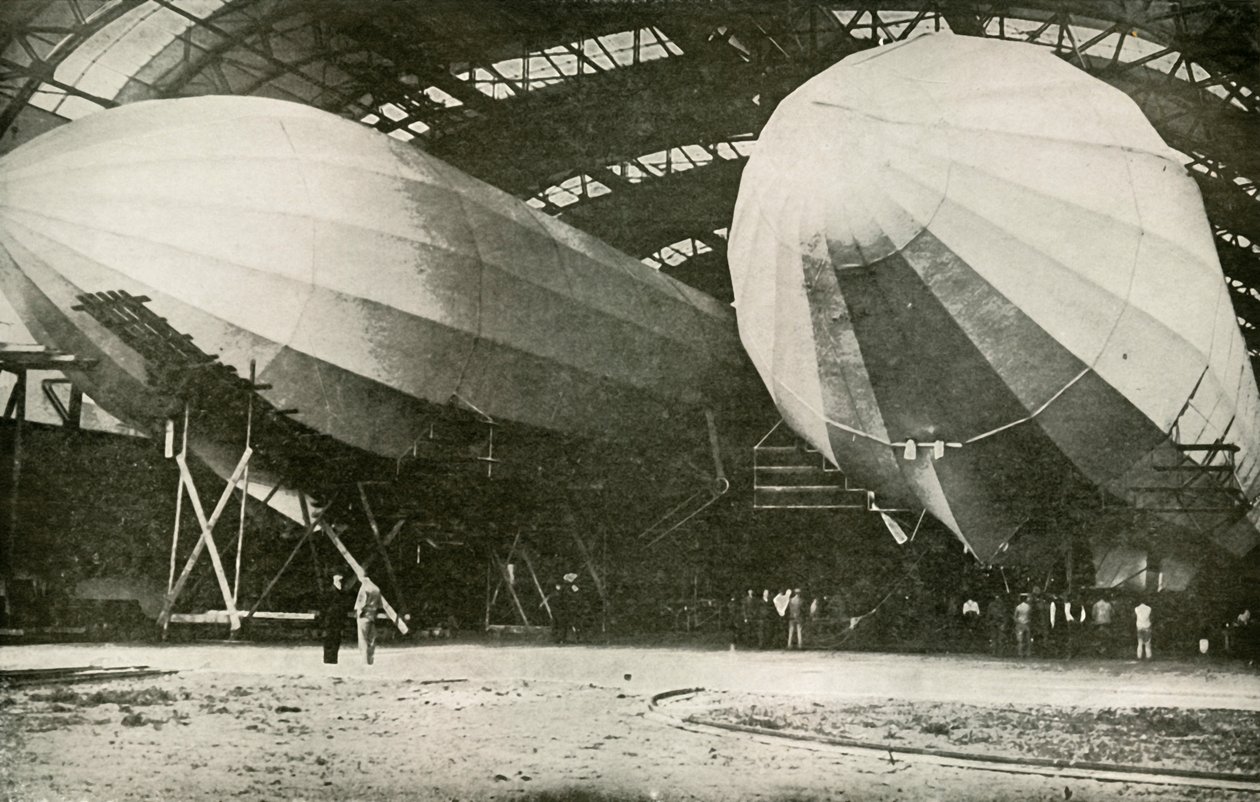 Deutsche Luftschiffe, 1919 von Unbekannt