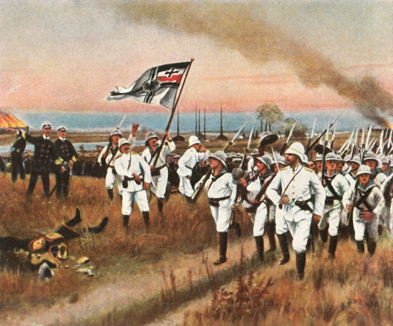 Deutsche an der Front! 22. Juni 1900 von Unbekannt