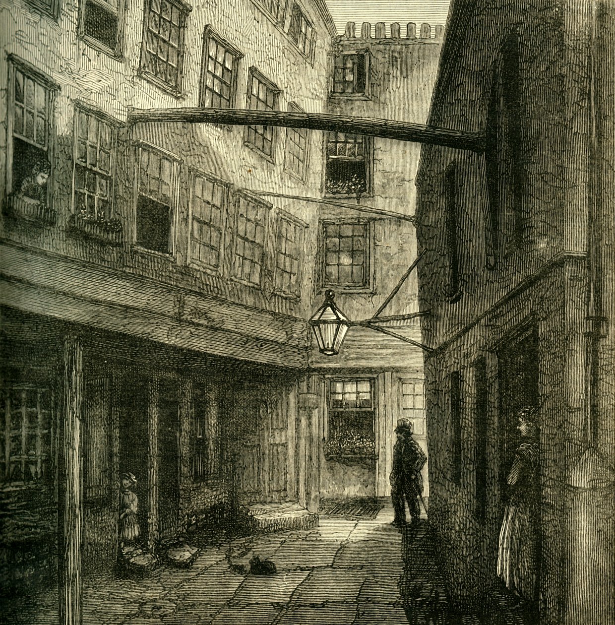 Goldene Gebäude, 1881 von Unbekannt