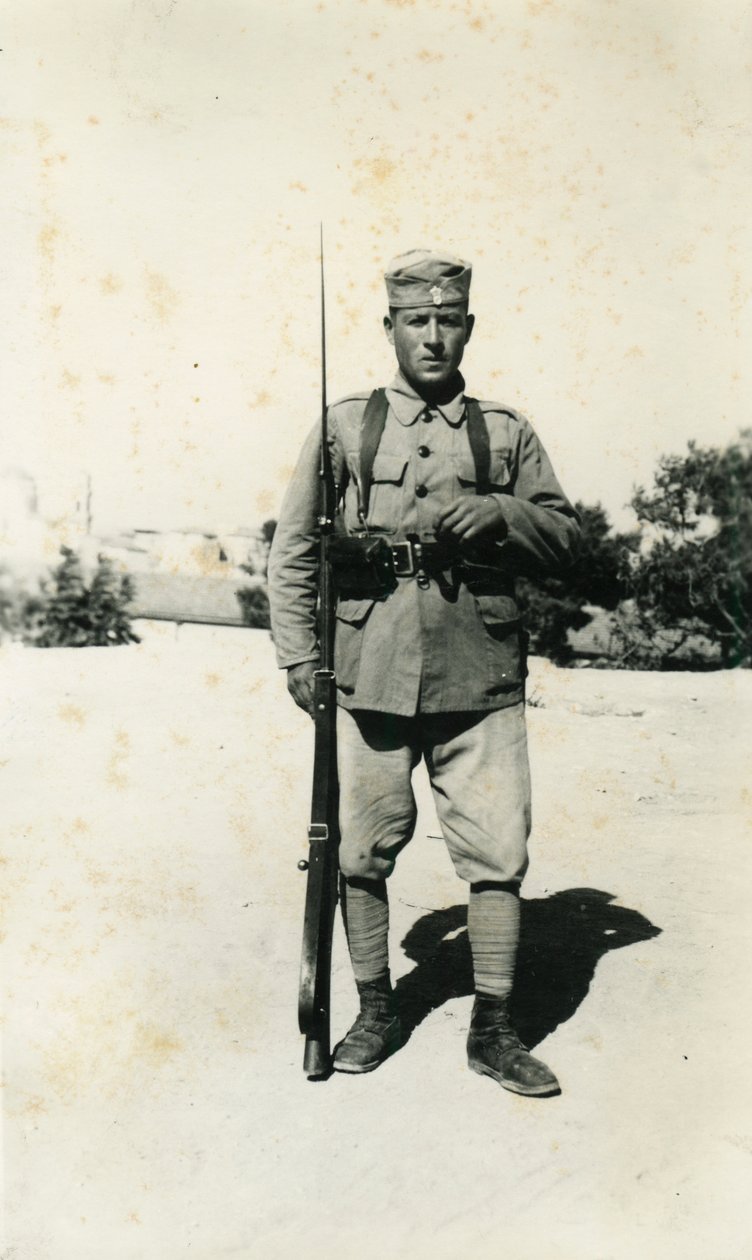 Griechischer Soldat, Kreta, Griechenland, 1941 von Unbekannt