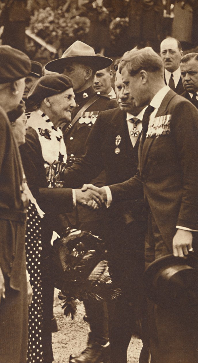 Begrüßung einer kanadischen Mutter, 1937 von Unbekannt