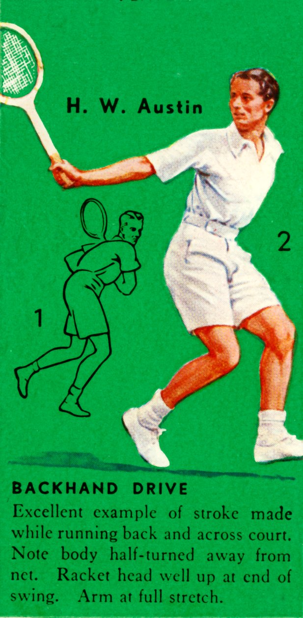 H. W. Austin - Rückhand-Drive, ca. 1935 von Unbekannt