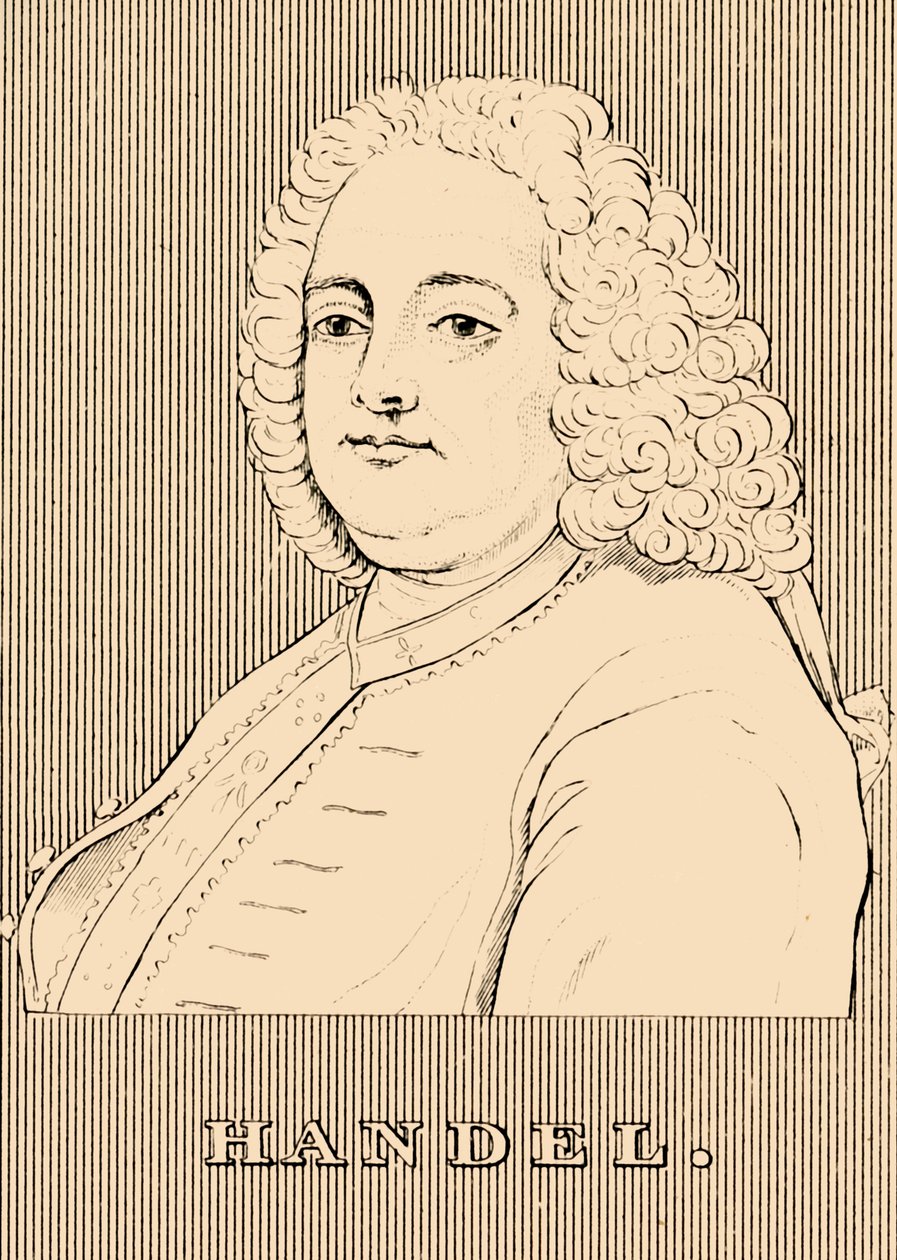 Händel, 1685-1759, 1830 von Unbekannt