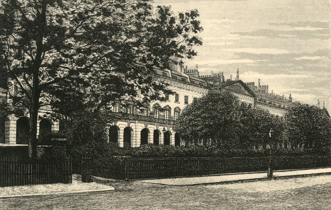 Hanover Terrace, Regents Park, um 1876 von Unbekannt