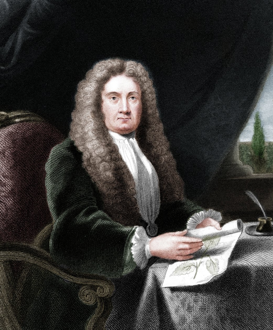 Hans Sloane, englischer Arzt und Naturforscher von Unbekannt