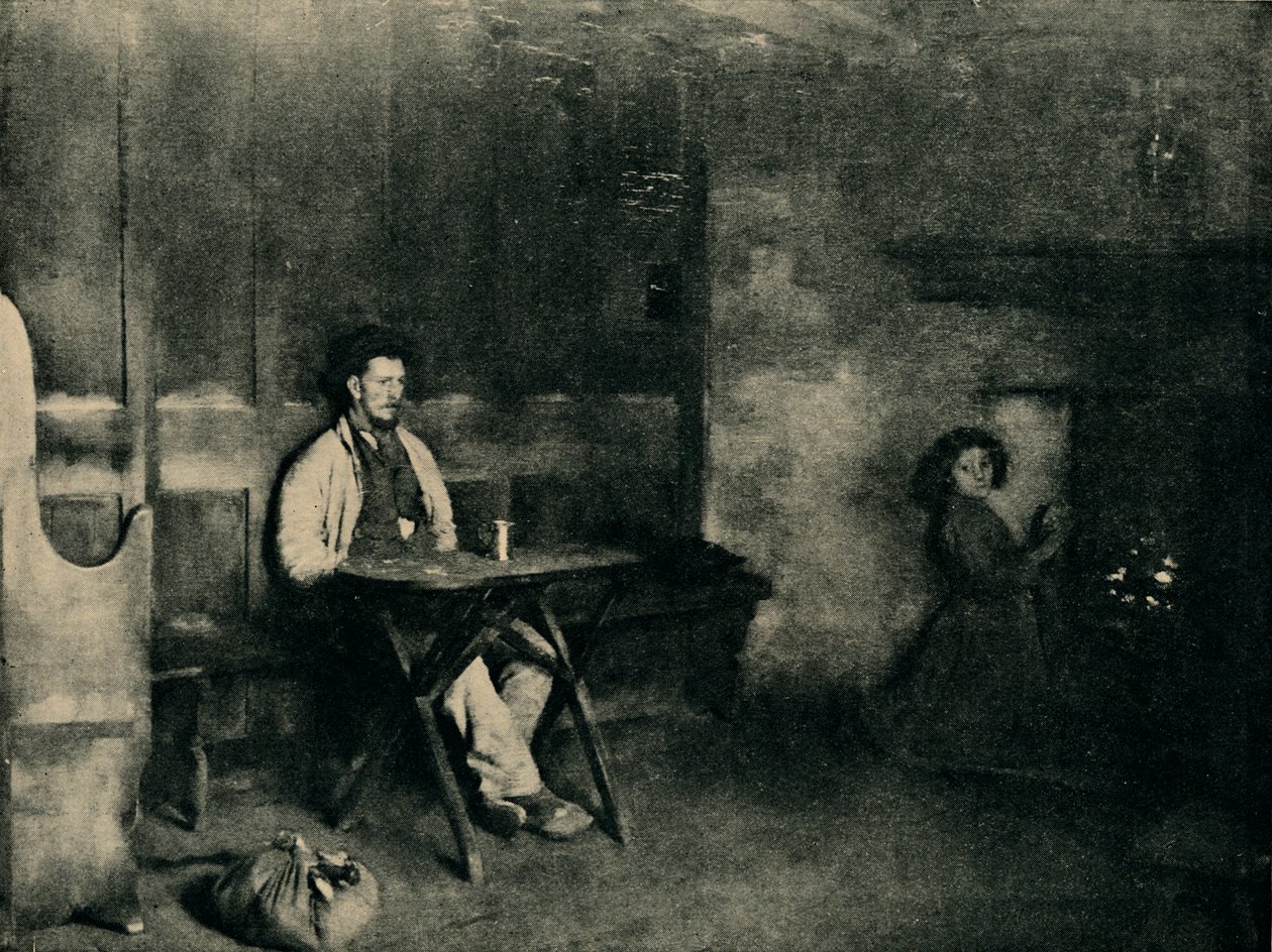 Schwere Zeiten, 1886, 1935 von Unbekannt