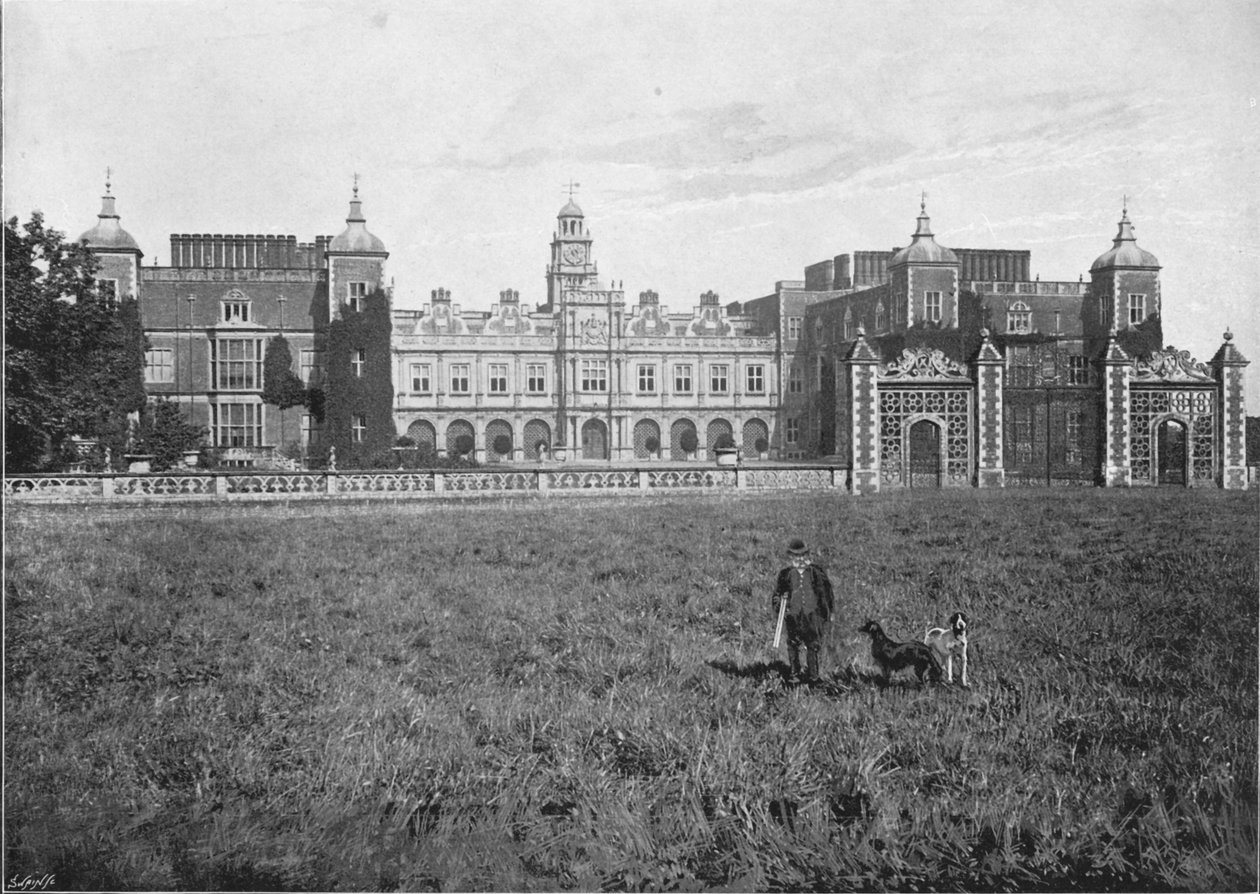 Hatfield House, Südfront von Unbekannt
