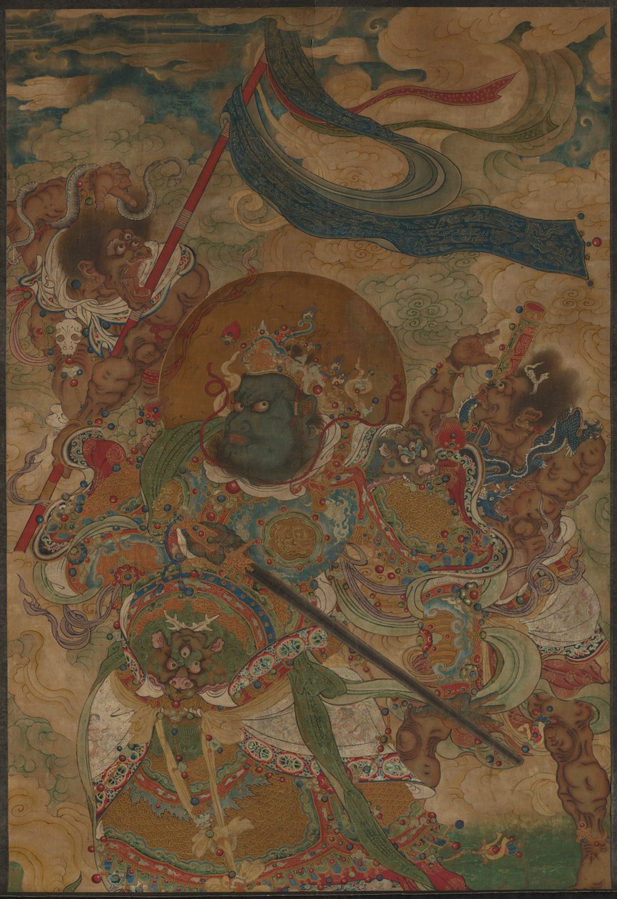Himmlischer König Virudhaka, 1368-1644 von Unbekannt