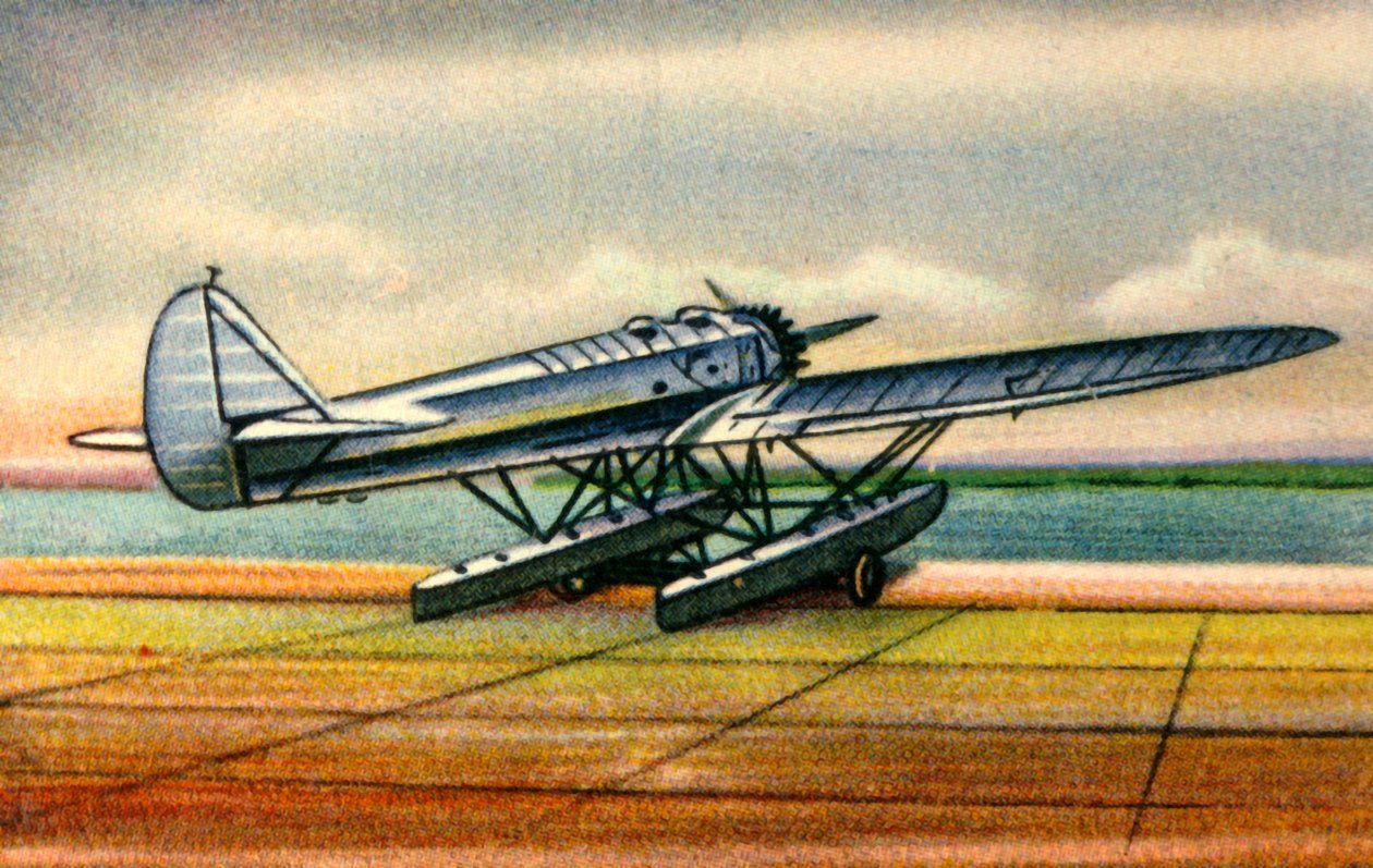 Heinkel He 12 Wasserflugzeug, 1920er, 1932 von Unbekannt
