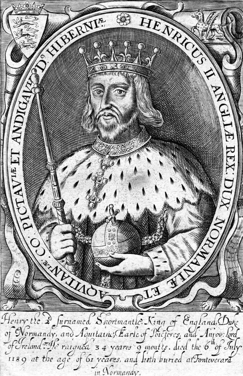 Heinrich II., König von England von Unbekannt