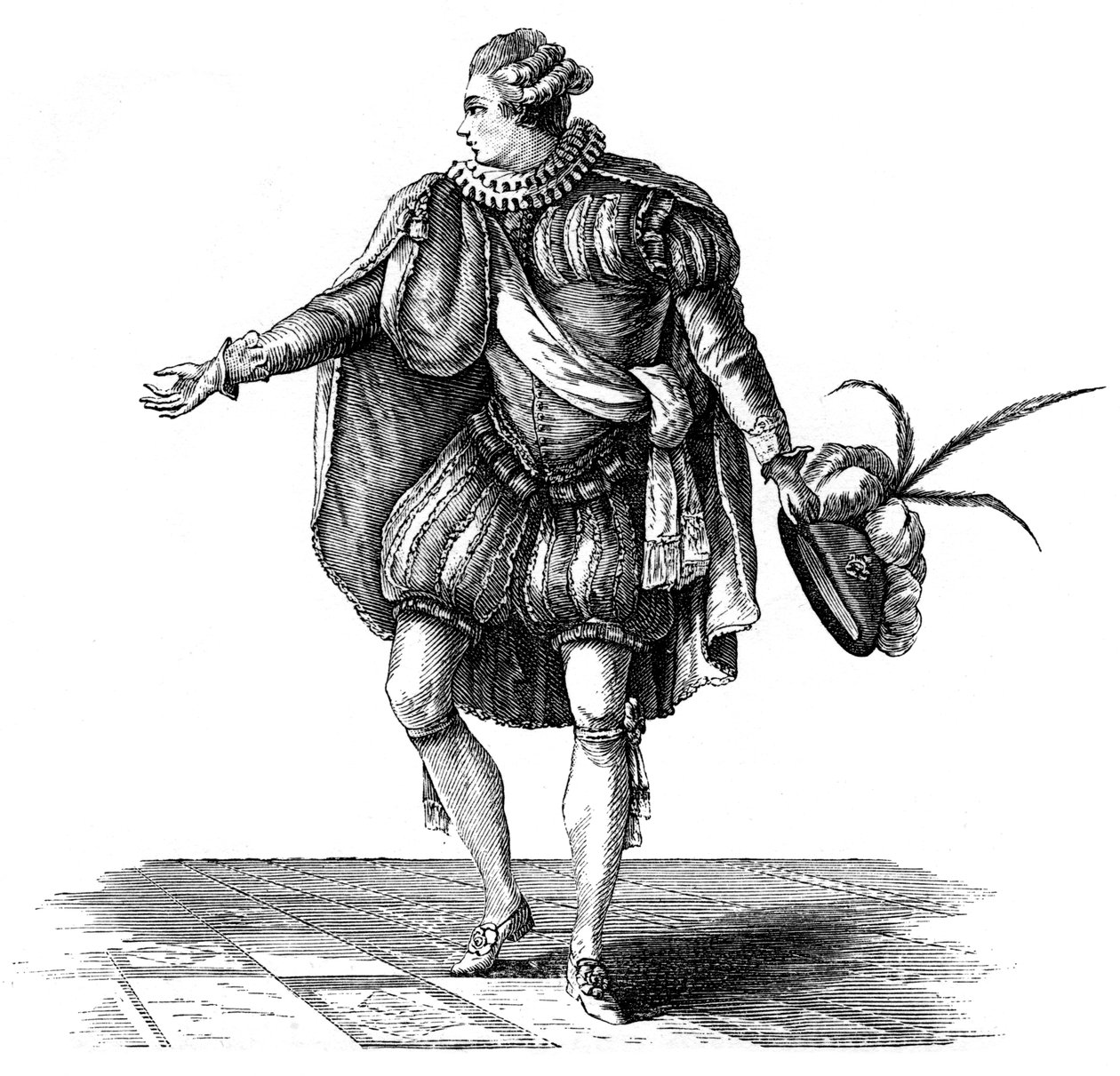 Kostüm von Heinrich IV., 1885 von Unbekannt