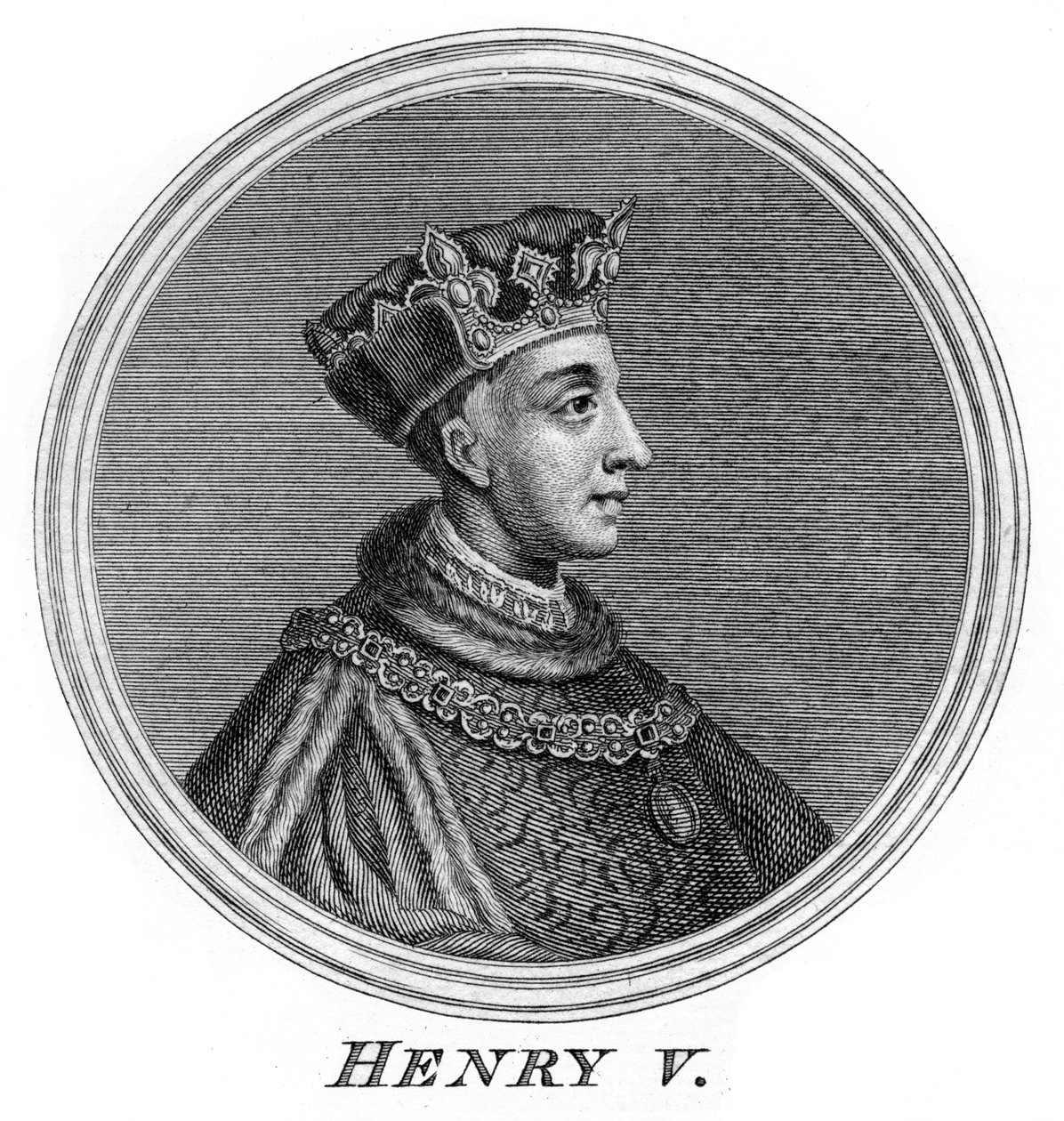 Heinrich V., König von England von Unbekannt