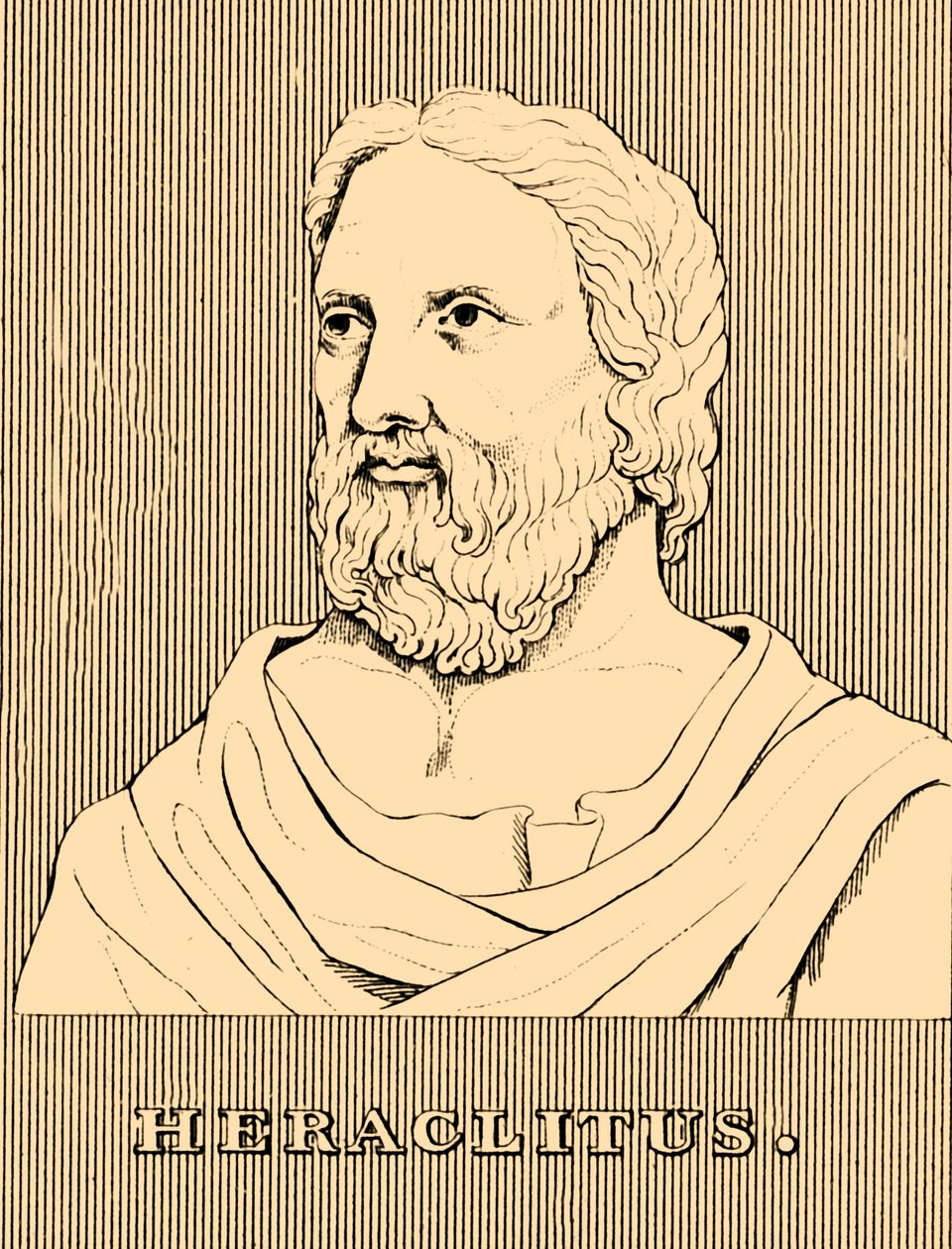 Heraklit, ca. 535 - ca. 475 v. Chr., 1830 von Unbekannt