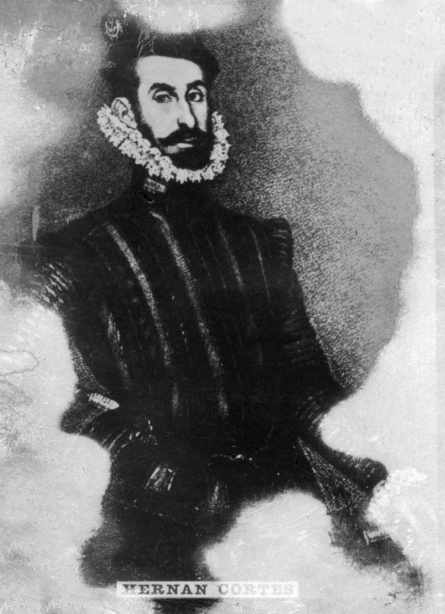 Hernan Cortes, 1485-1547, 1920er Jahre von Unbekannt