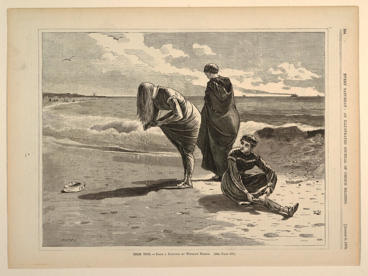 Flut, Every Saturday, 6. August 1870 von Unbekannt