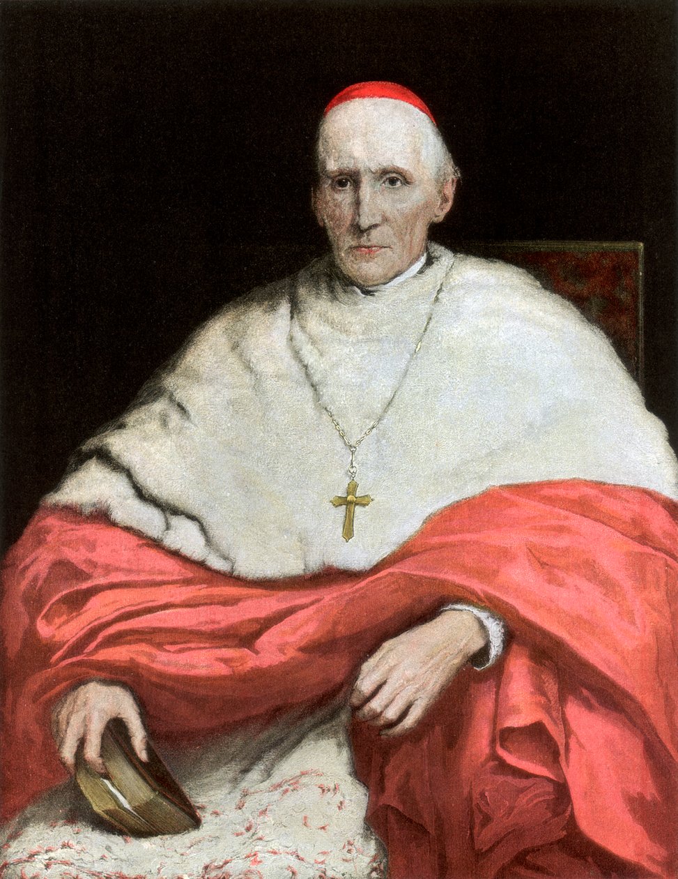 Seine Eminenz Kardinal Manning, 1889 von Unbekannt