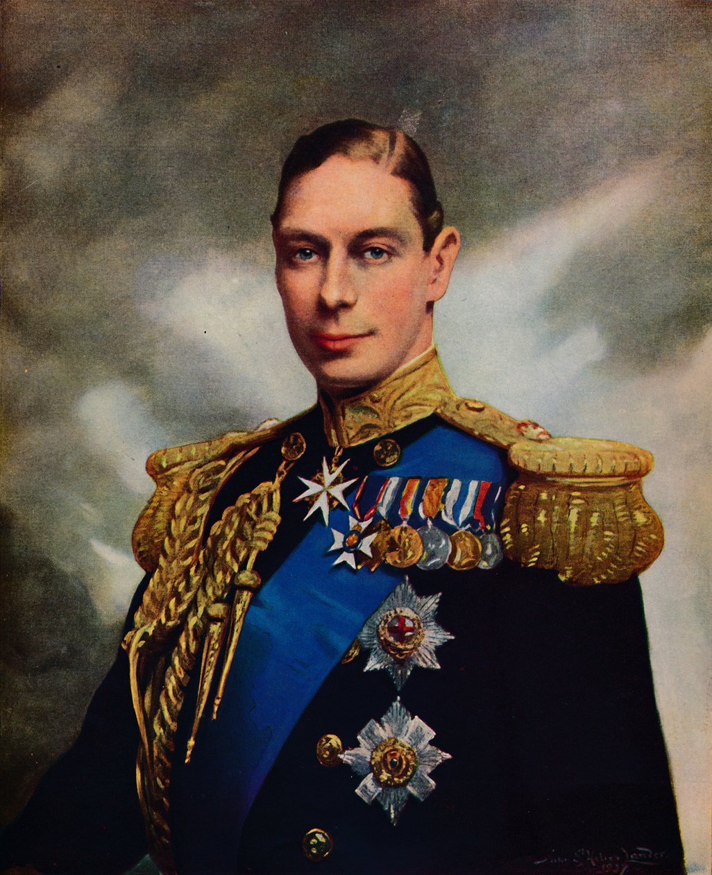 Seine Majestät König George VI, 1937 von Unbekannt