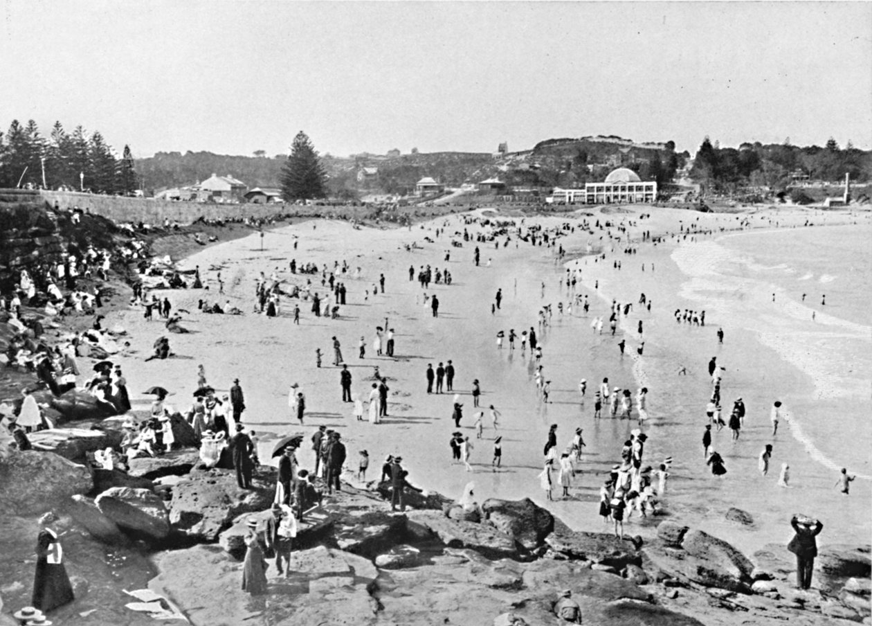 Ferienzeit, Coogee Bay, ca. 1900 von Unbekannt