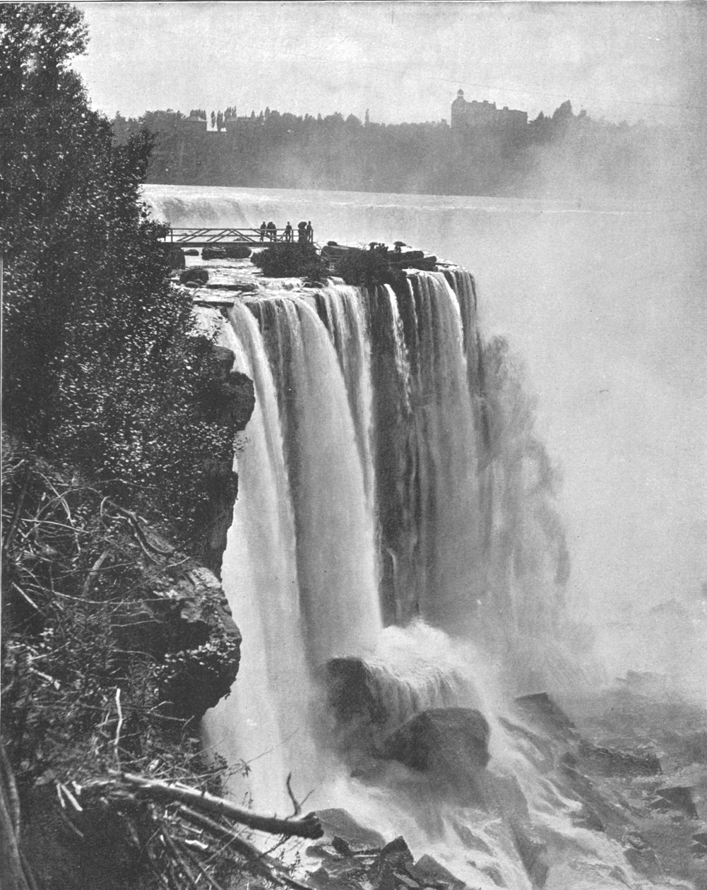 Horseshoe Falls, Niagara, Nordamerika, ca. 1900 von Unbekannt