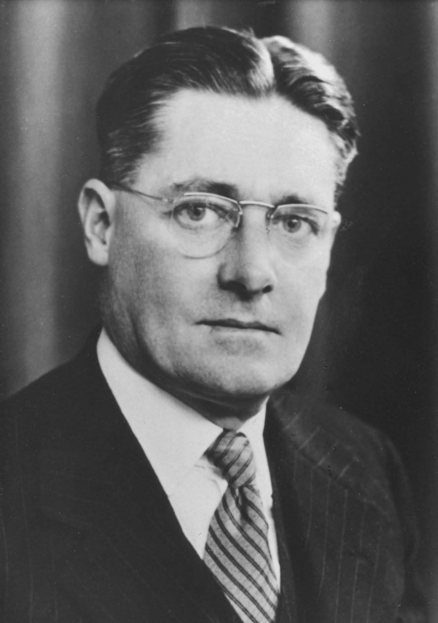 Howard Walter Florey, australischer Pathologe, ca. 1945 von Unbekannt