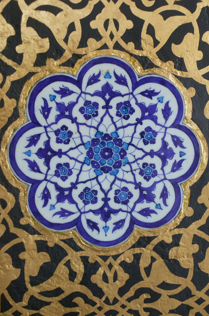 Iznik-Keramik im Topkapi-Palast, Istanbul, Türkei von Unbekannt