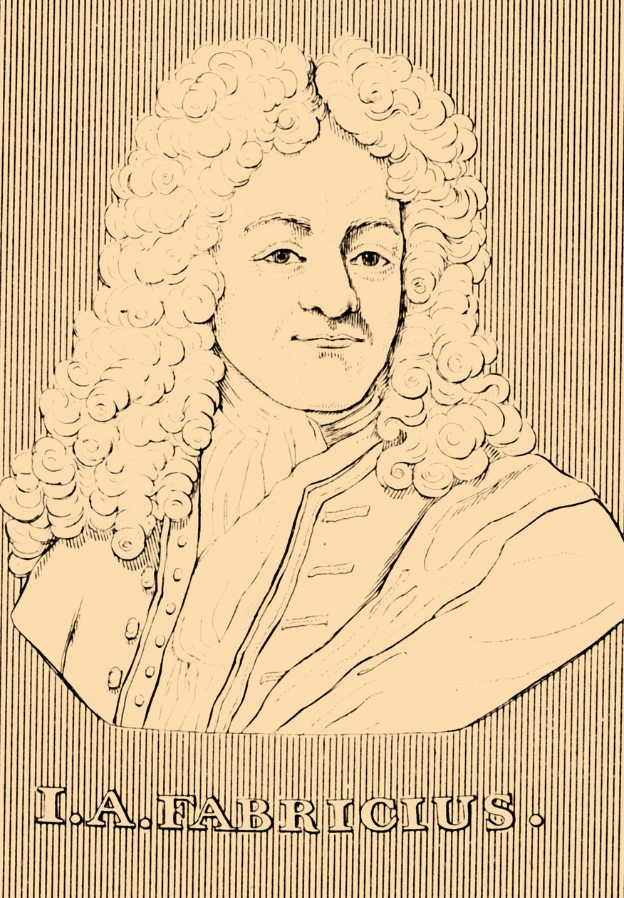 I. A. Fabricius, 1668-1736, 1830 von Unbekannt