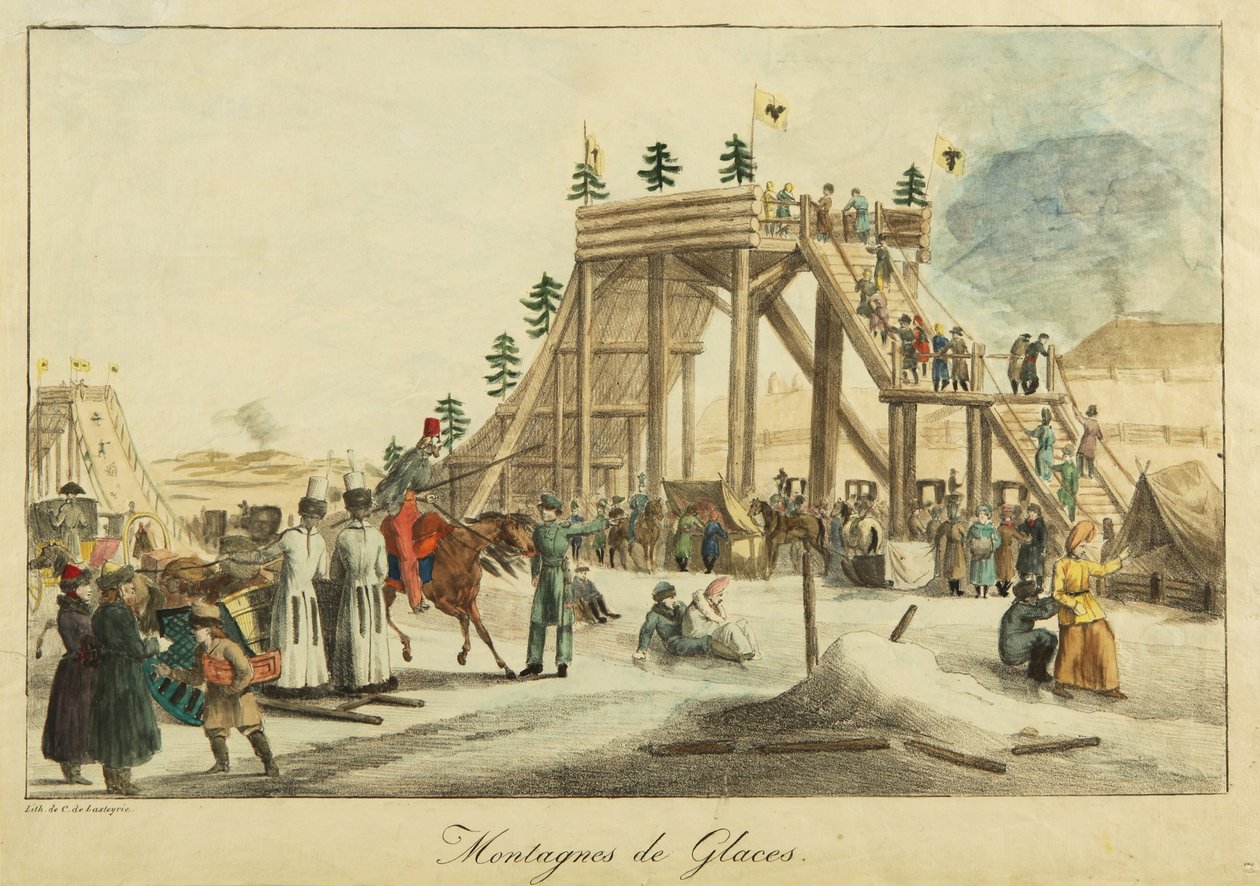 Eisberge, ca. 1814 von Unbekannt