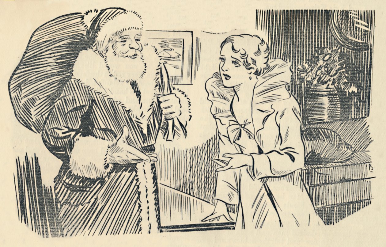 Illustration aus The Mystification of Santa Claus, 1936 von Unbekannt