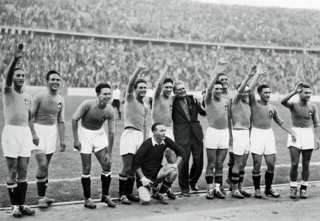 Italienische Fußballnationalmannschaft, Berliner Olympiade, 1936 von Unbekannt