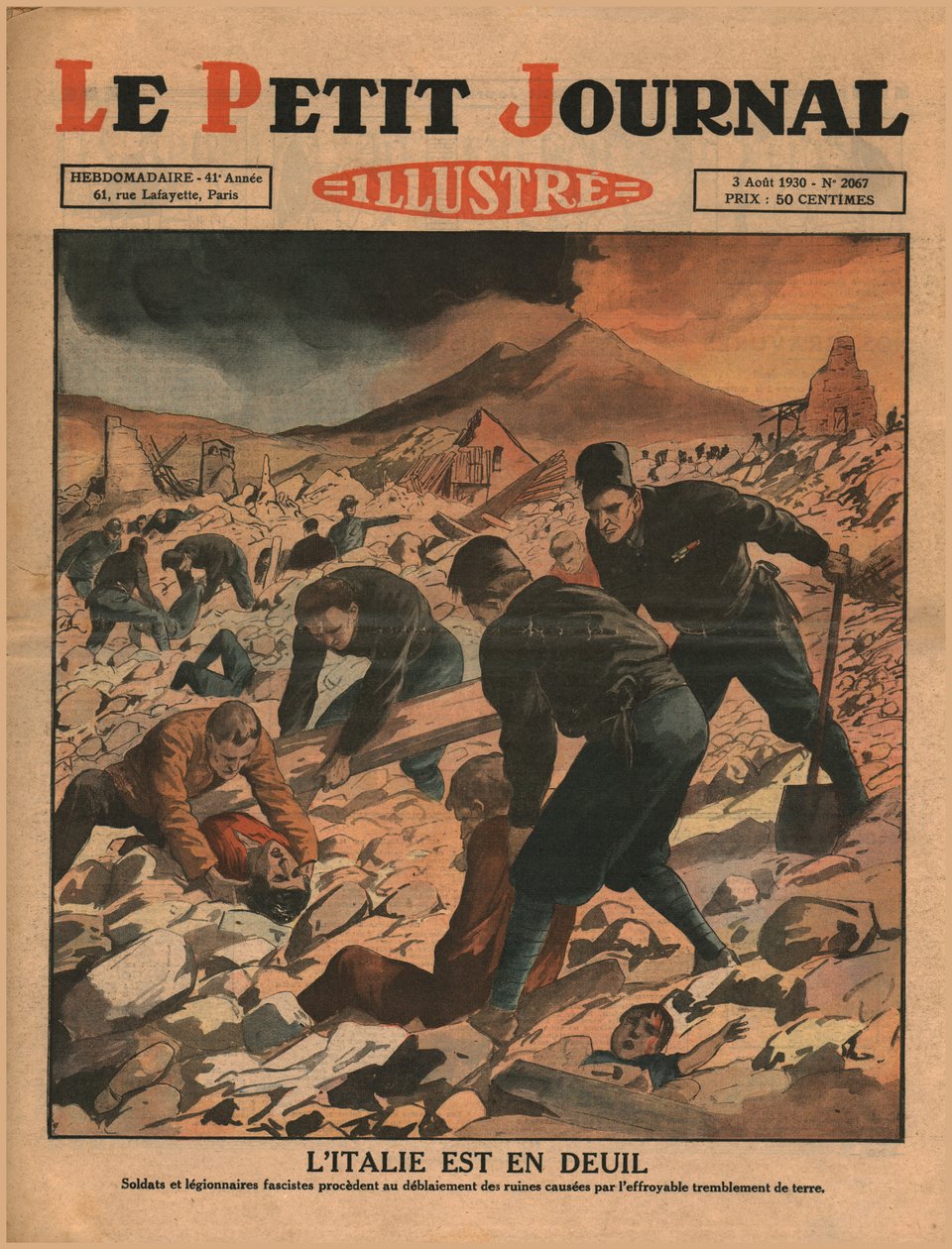 Italien trauert, 1930 von Unbekannt