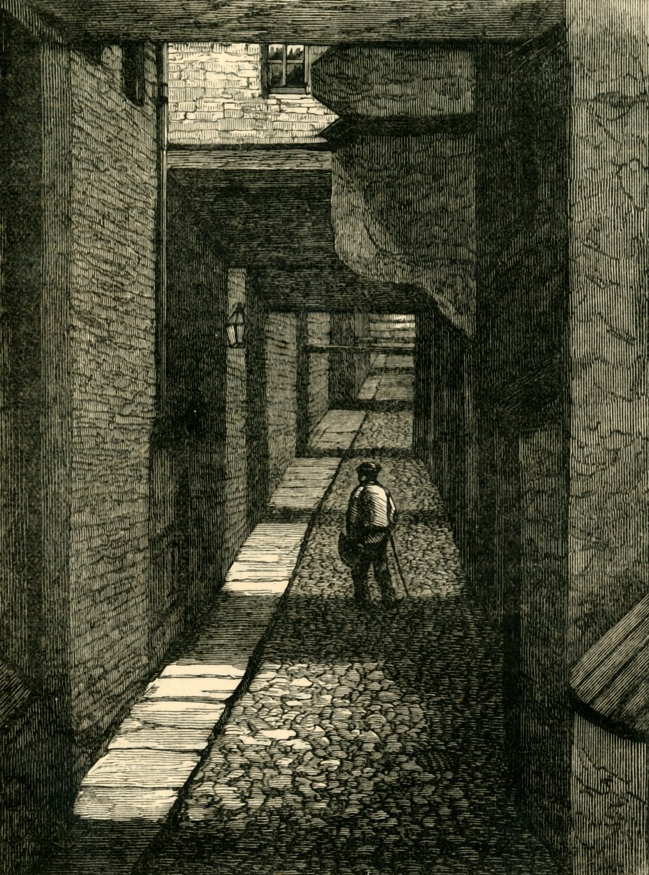 Ivy Bridge Lane, 1881 von Unbekannt