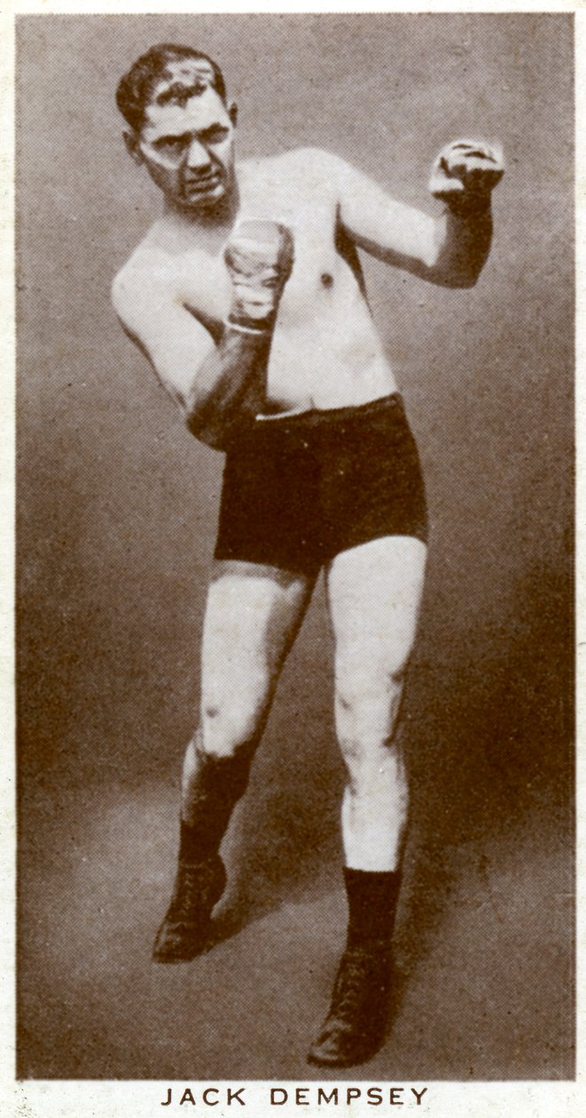 Jack Dempsey, amerikanischer Boxer, 1938 von Unbekannt