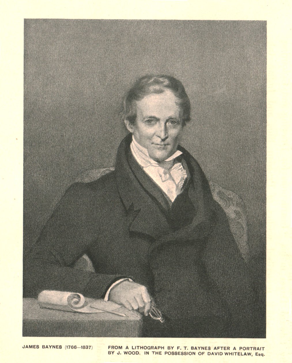 James Baynes 1766-1837 von Unbekannt